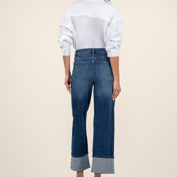 Kut from the Kloth Sienna High Rise Wide Leg, Exclusive Size 10 / Unspeakable - Picture 3 of 4